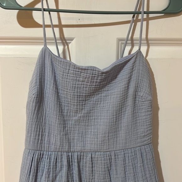 Blue Ruffle dress - Picture 2 of 6